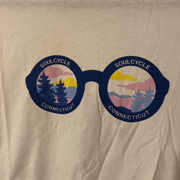 SoulCycle CONNECTICUT glasses t-shirt - Picture 2 of 4